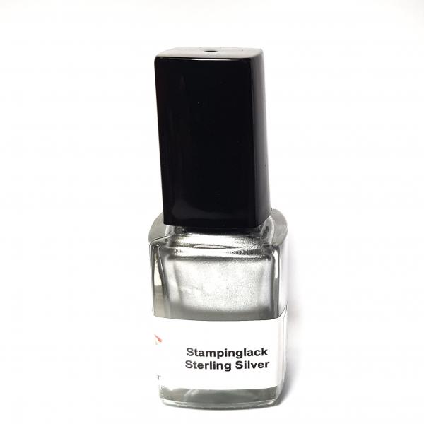Stamping Lack, Stearling Silber 12ml